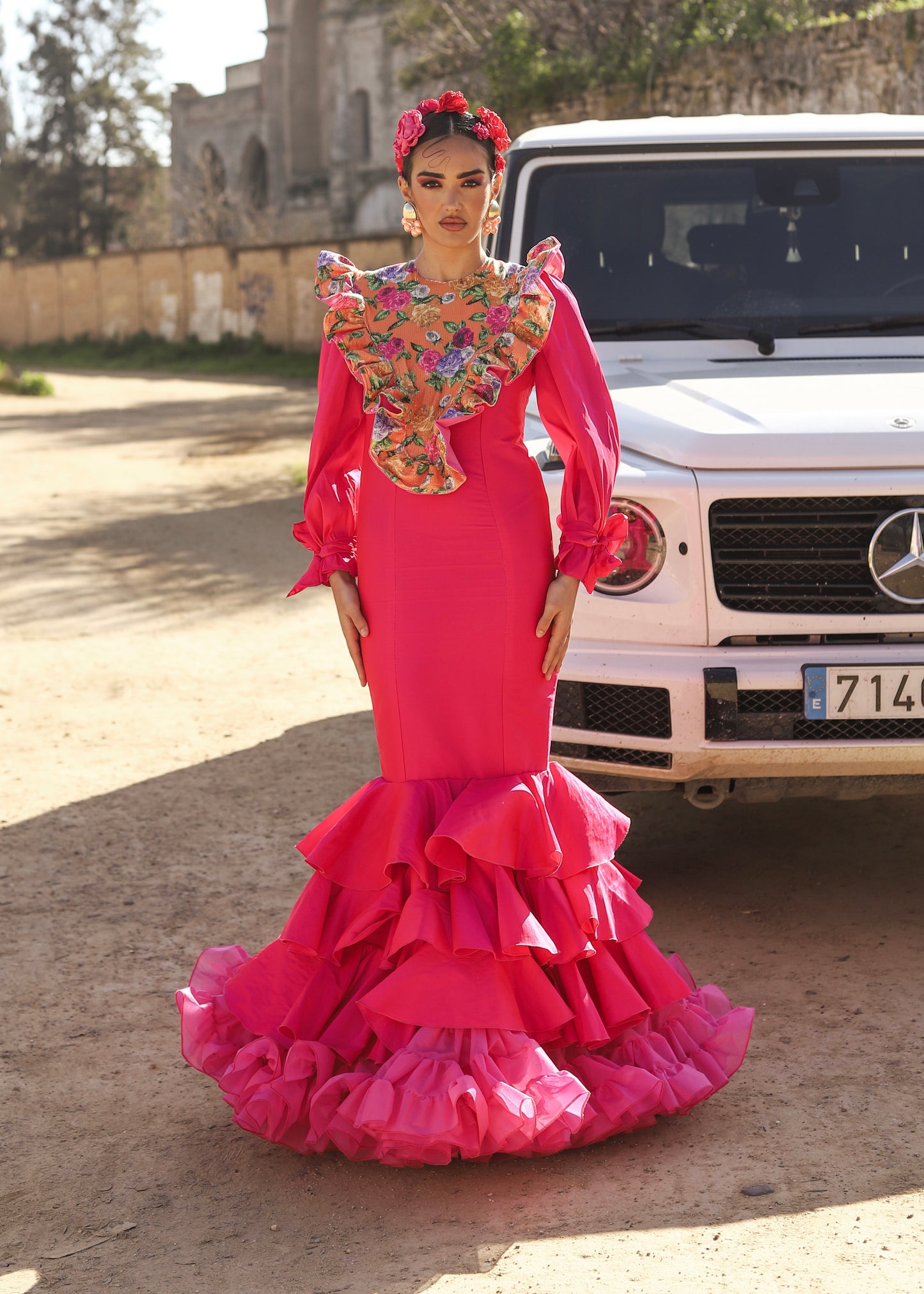 Traje de flamenca