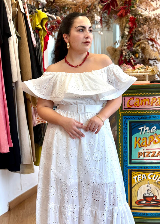 Vestido Perforado