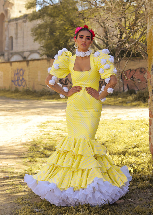 Traje de flamenca